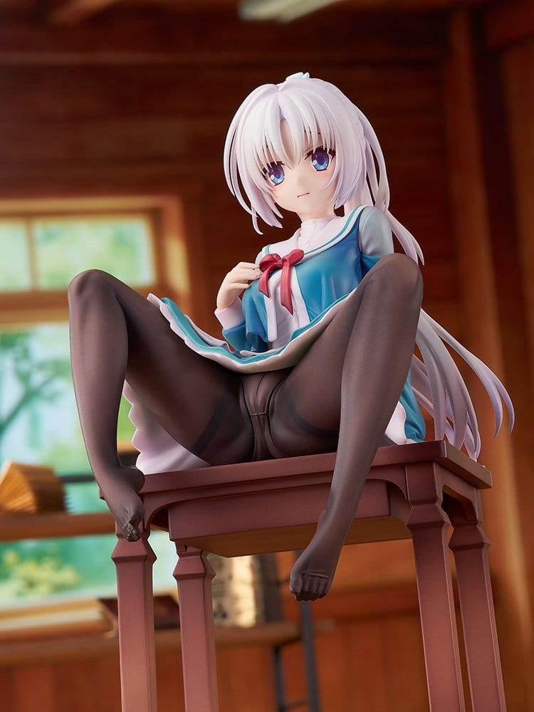 Senren*Banka figurine PVC 1/7 Yoshino Tomotake Animal Ears School Uniform Ver. 21 cm