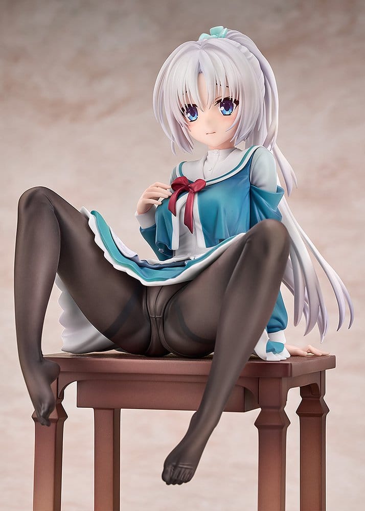 Senren*Banka figurine PVC 1/7 Yoshino Tomotake Animal Ears School Uniform Ver. 21 cm