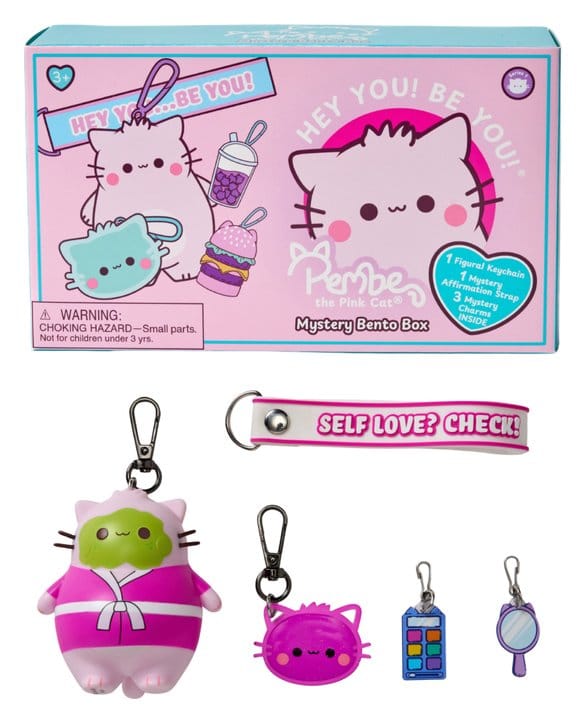 Pembe assortiment porte-clés Blind Box Bento Box 8 cm (8)