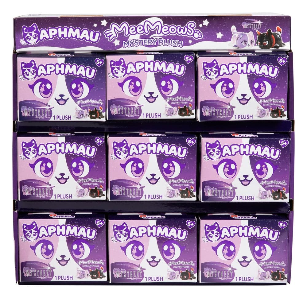 Aphmau peluche My Street Mystery Meemeow 15 cm Blind Box Display (9)