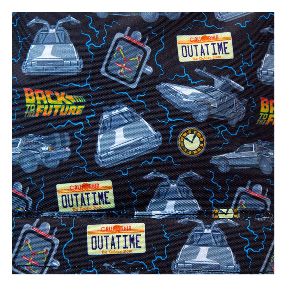 Universal by Loungefly sac à dos Nylon Full-Size Back to the Future 40th Anniversary