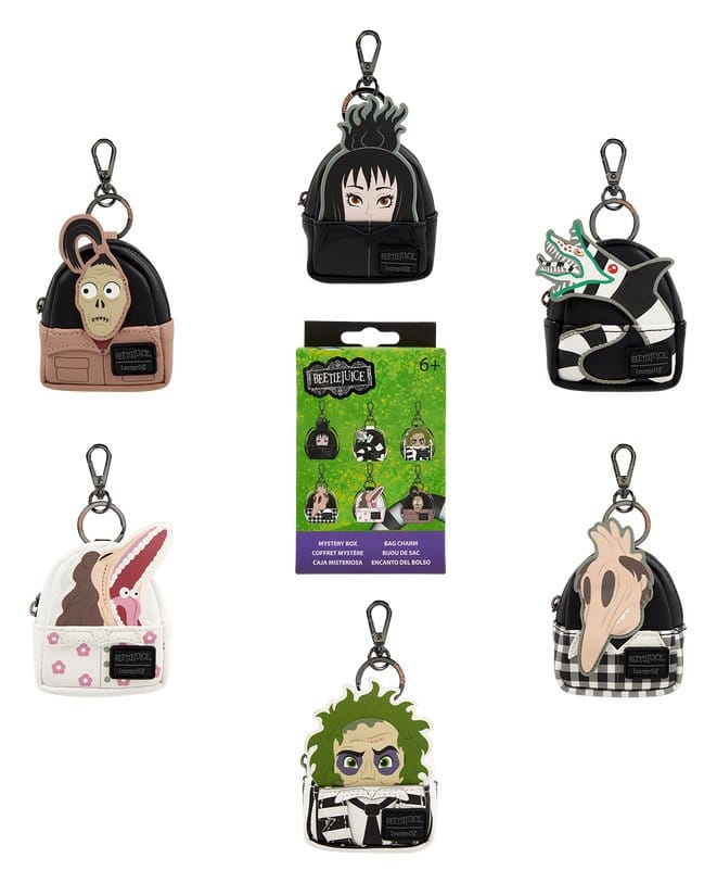 Beetlejuice by Loungefly assortiment porte-clés Blind Box Mini Backpack (15)