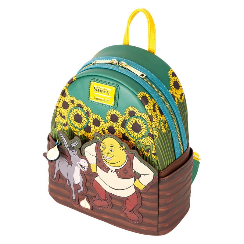 Dreamworks by Loungefly Mini sac à dos Shrek & Donkey Sunflower Field