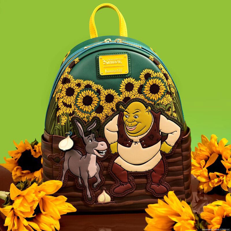 Dreamworks by Loungefly Mini sac à dos Shrek & Donkey Sunflower Field