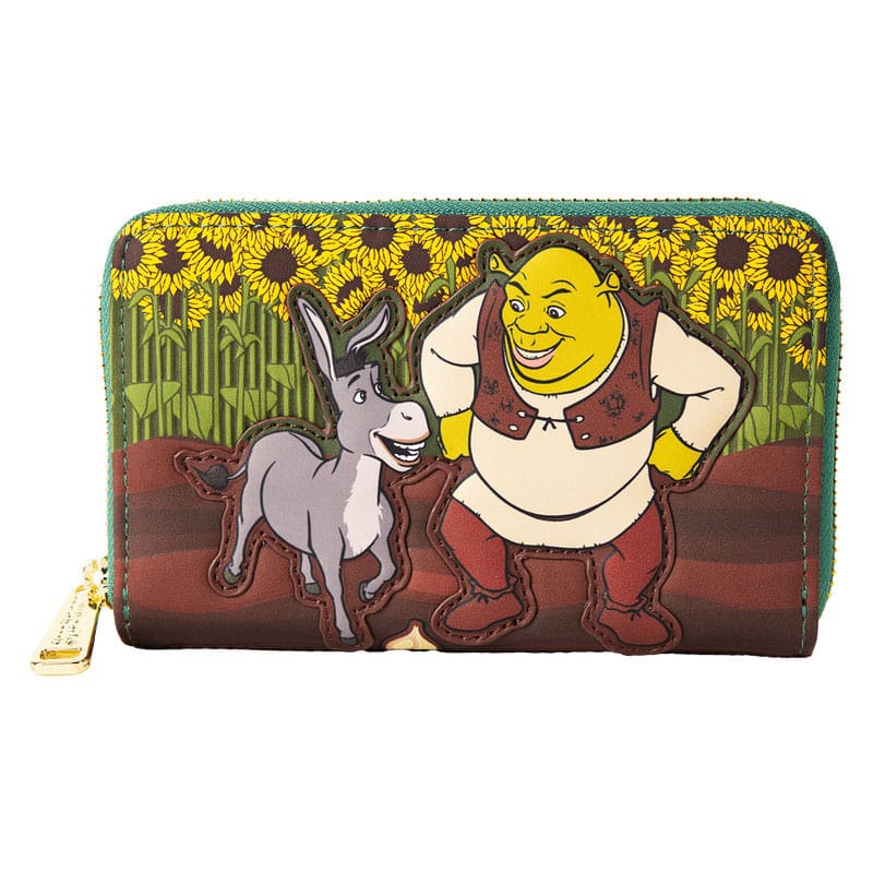 Dreamworks by Loungefly Porte-monnaie Shrek & Donkey Sunflower Field