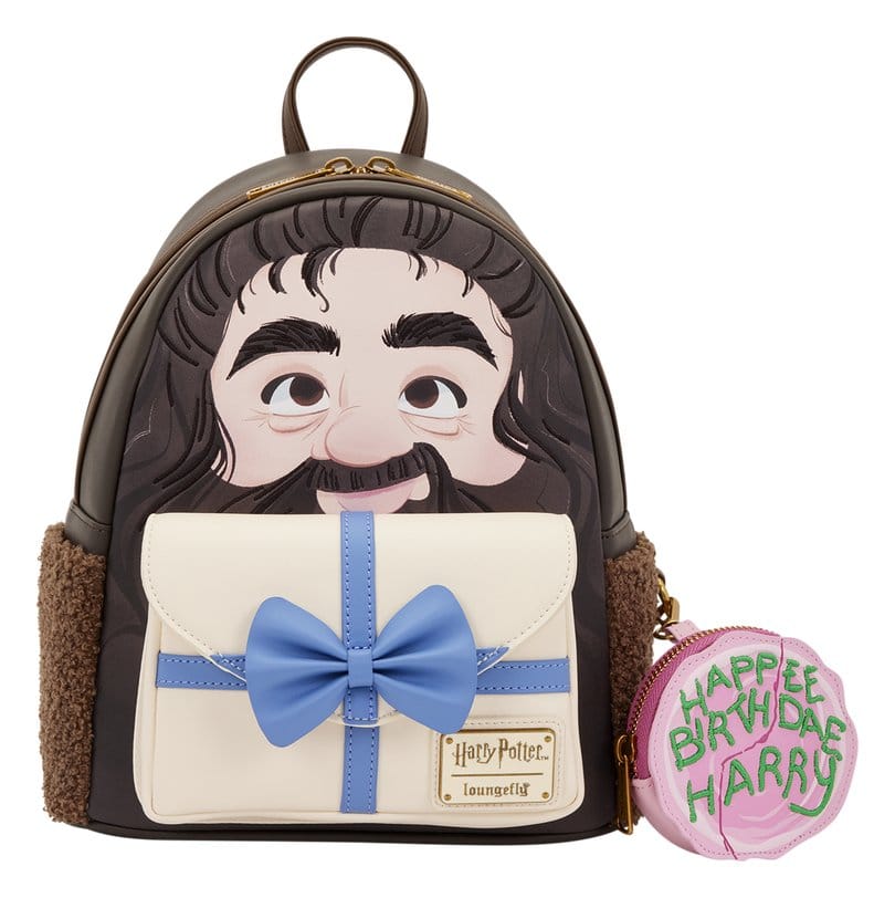 Harry Potter by Loungefly Sac à dos avec porte-monnaie Mini Hagrid Birthday Cake