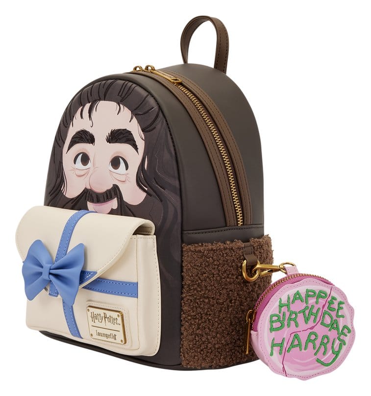 Harry Potter by Loungefly Sac à dos avec porte-monnaie Mini Hagrid Birthday Cake