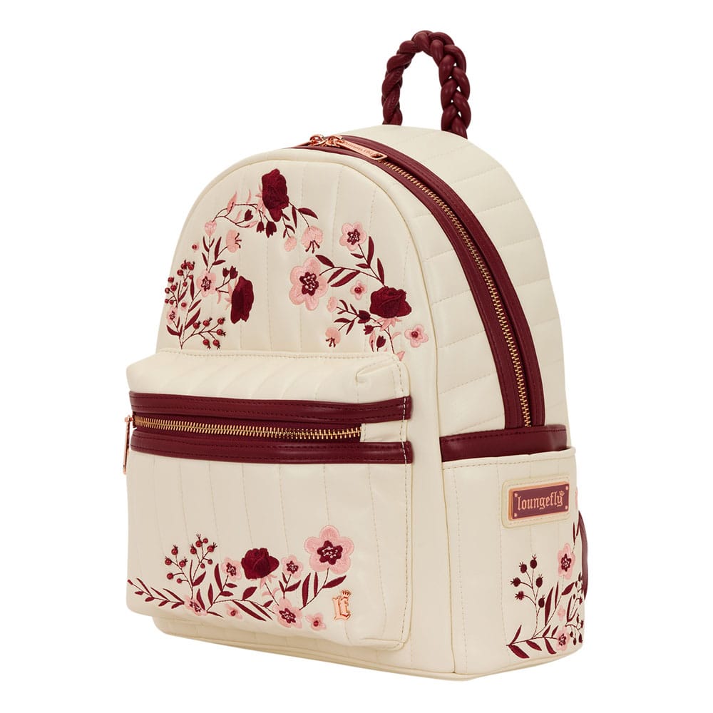 Loungefly sac à dos Midi Cream & Red Floral