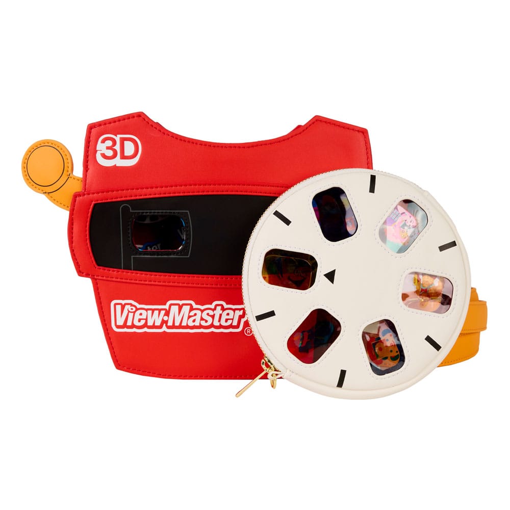 Mattel by Loungefly Sac à bandoulière avec porte-monnaie View-Master