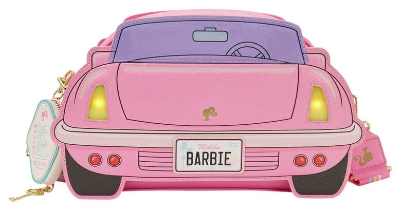 Mattel by Loungefly sac à bandoulière Barbie Car Light Up