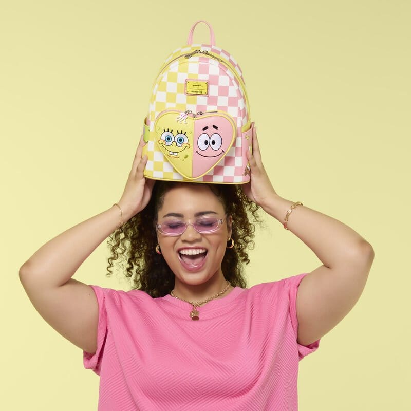Nickelodeon by Loungefly sac à bandoulière Spongebob Squarepants and Patrick Star