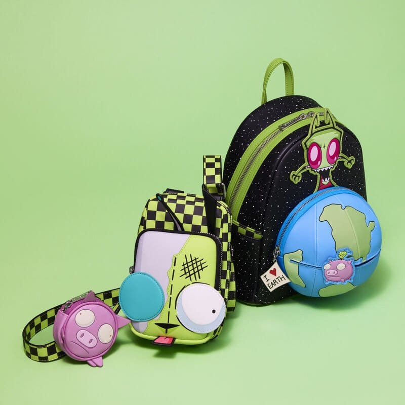Nickelodeon by Loungefly sac à dos Mini Invader Zim Glow