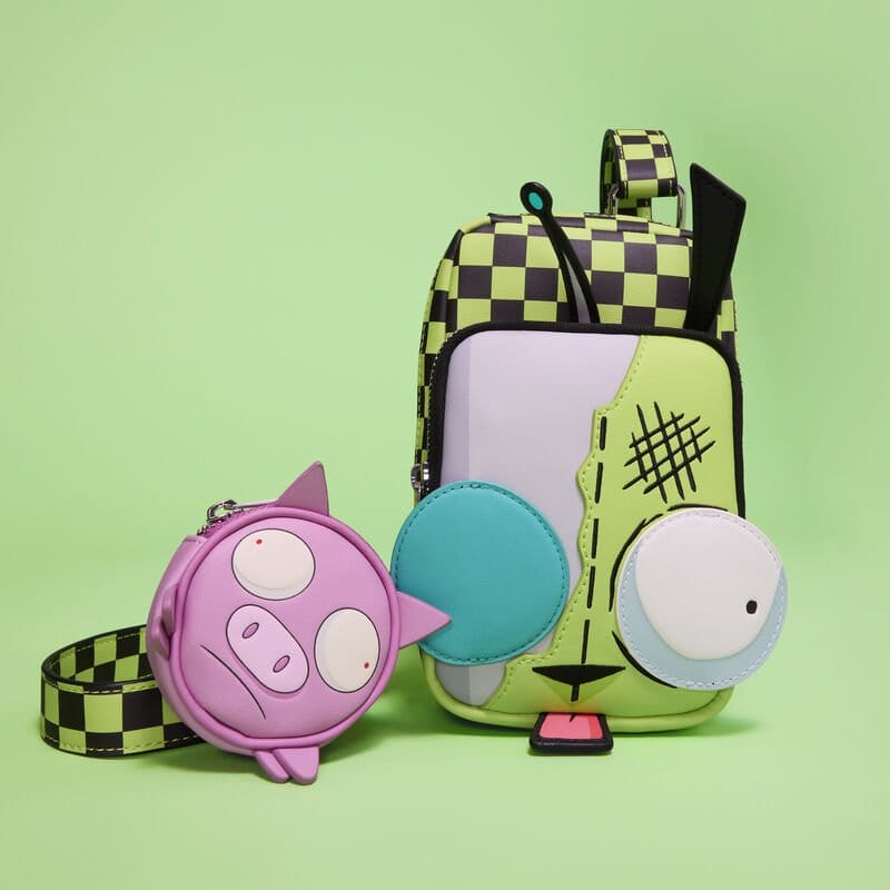 Nickelodeon by Loungefly sac à bandoulière Invader Zim Gir Cellphone
