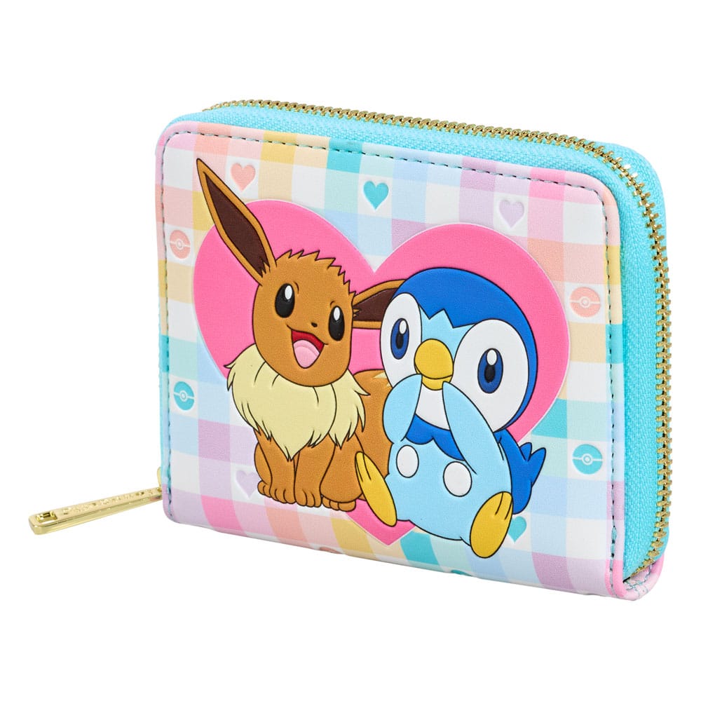 Pokémon by Loungefly Porte-monnaie Piplup and Eevee Friends