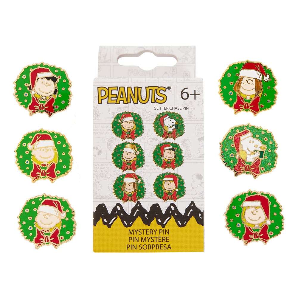 Peanuts by Loungefly assortiment pin's émaillés Blind Box Snoopy and Friends Holiday (12)