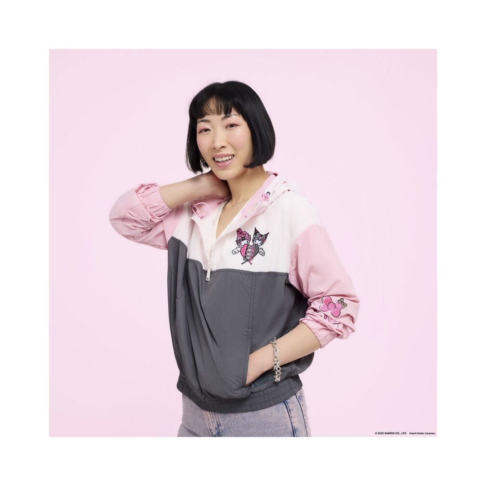 Sanrio by Loungefly Windbreaker bomber My Melody and Kuromi (M)