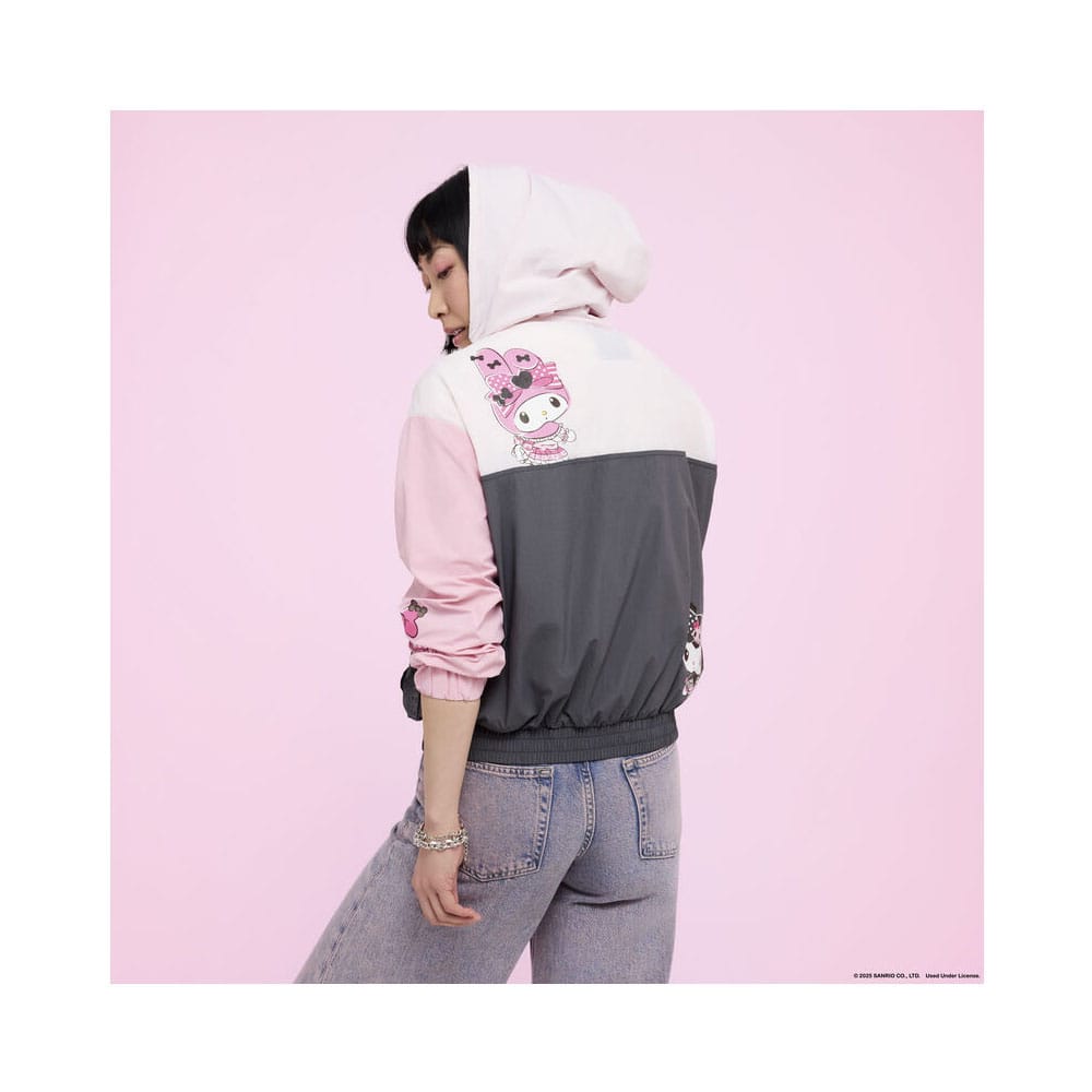 Sanrio by Loungefly Windbreaker bomber My Melody and Kuromi (M)
