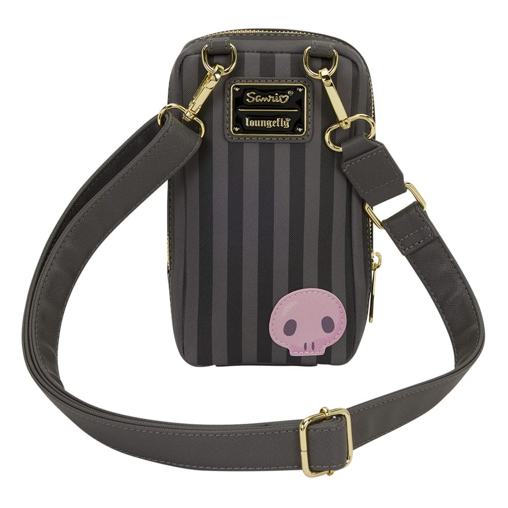 Sanrio by Loungefly sac à bandoulière avec porte-monnaie 20th Anniversary Kuromi Cell Phone