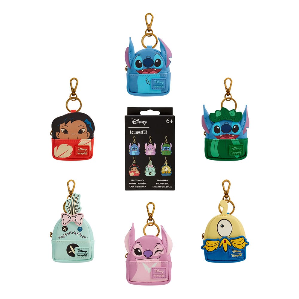 Disney Lilo & Stitch by Loungefly présentoir Bijoux de sac Mystery Box (15)