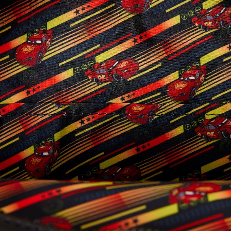 Cars by Loungefly Mini sac à dos 20th Anniversary Lightning McQueen Metallic LightUp