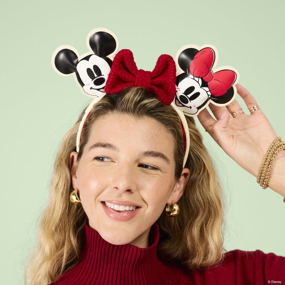 Mickey & Minnie by Loungefly serre-tête Knit Bow