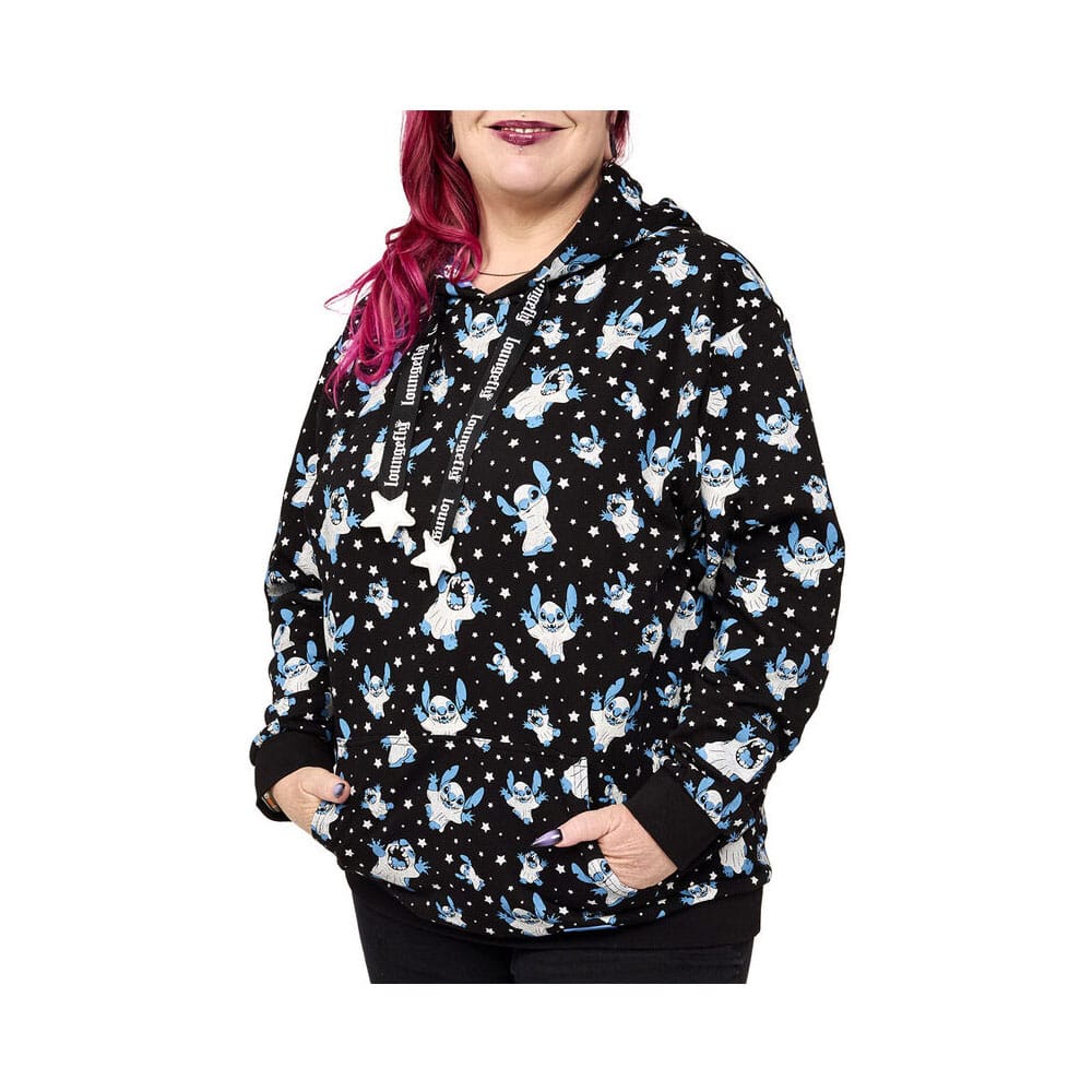 Lilo&Stich by Loungefly veste à capuche Ghost (L)