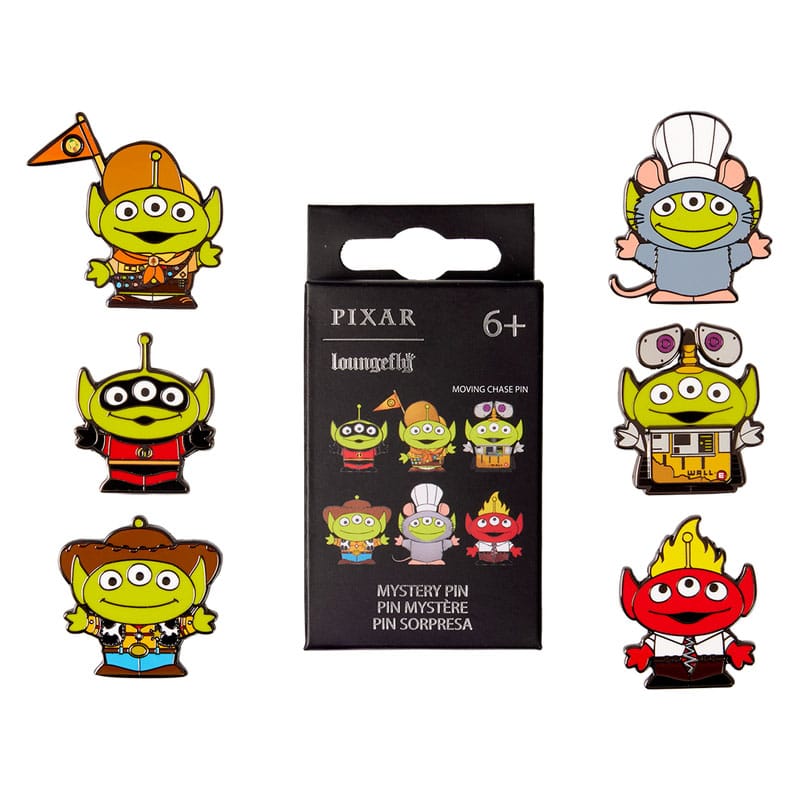 Pixar by Loungefly assortiment pin's émaillés Blind Box Aliens (12)