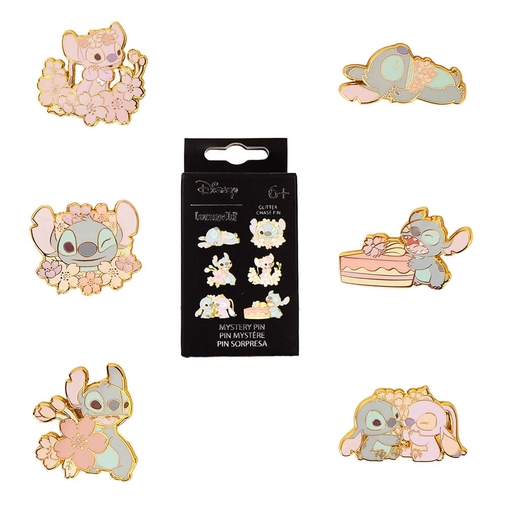 Disney by Loungefly assortiment pin's émaillés Blind Box Cute Stitch (12)