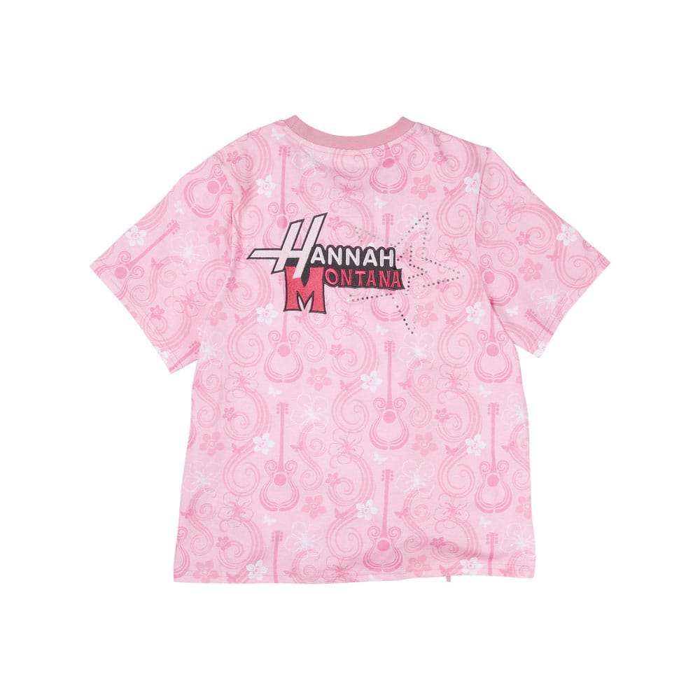 Disney by Loungefly Tee T-Shirt Unisexe Hannah Montana Shirred Hem (XXL)