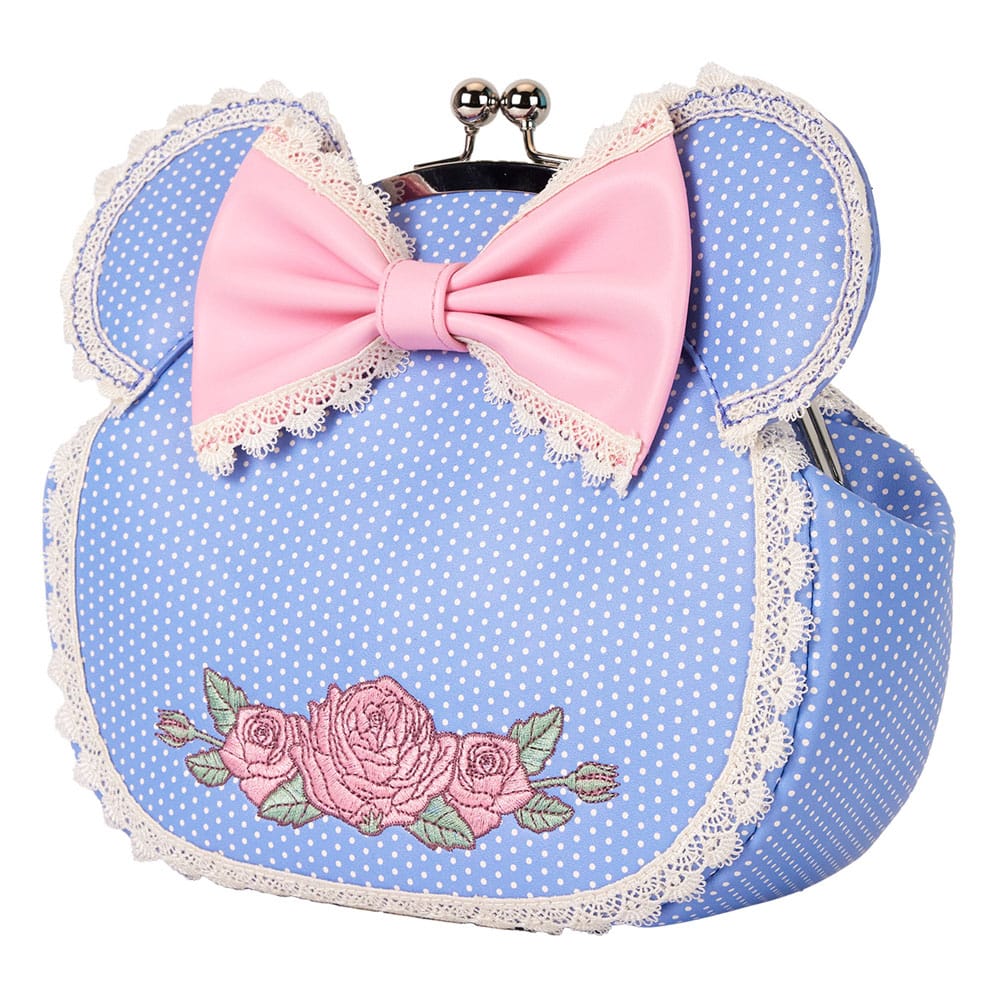 Disney by Loungefly sac à bandoulière Minnie Floral and Lace Kisslock