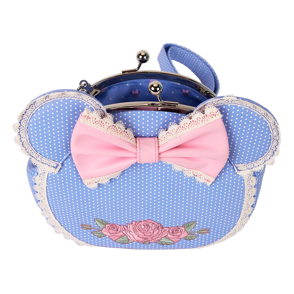 Disney by Loungefly sac à bandoulière Minnie Floral and Lace Kisslock
