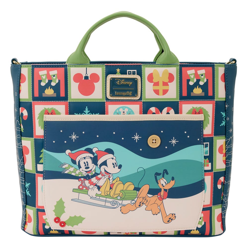 Disney by Loungefly sac à porter Mickey and Minnie Holiday