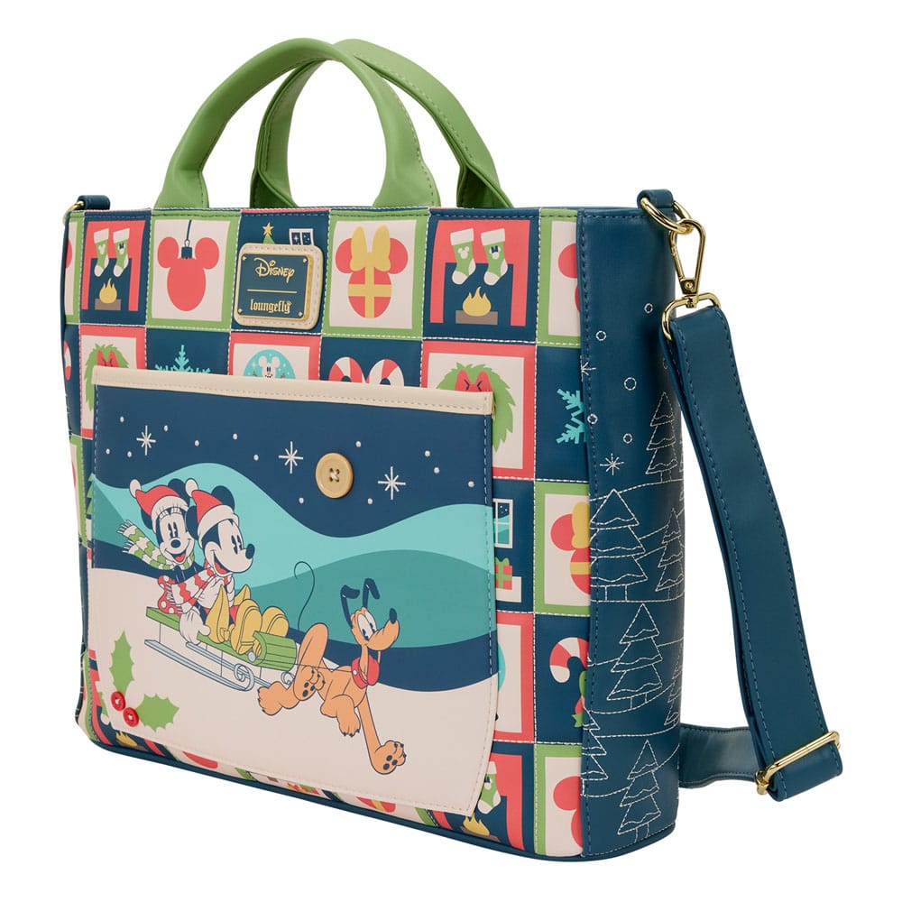 Disney by Loungefly sac à porter Mickey and Minnie Holiday