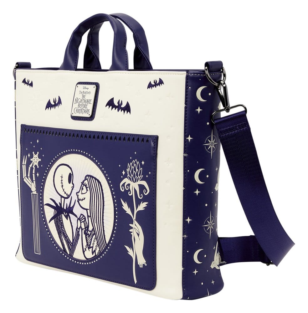 L'Étrange Noël de monsieur Jack by Loungefly sac à dos et sac shopping Jack Skellington & Sally Night Sky