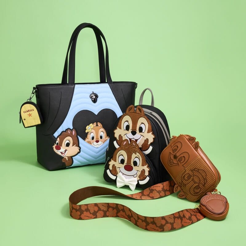 Tic et Tac, les rangers du risque by Loungefly sac à bandoulière avec porte-monnaie Corduroy