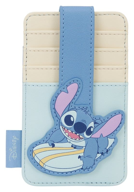 Disney by Loungefly étui pour carte de transport Lilo & Stitch Animal Friends Surfing