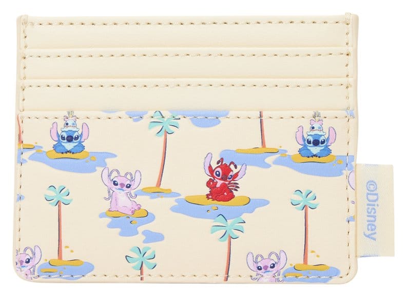 Lilo & Stitch by Loungefly étui pour carte de transport Stitch, Angel, & Leroy