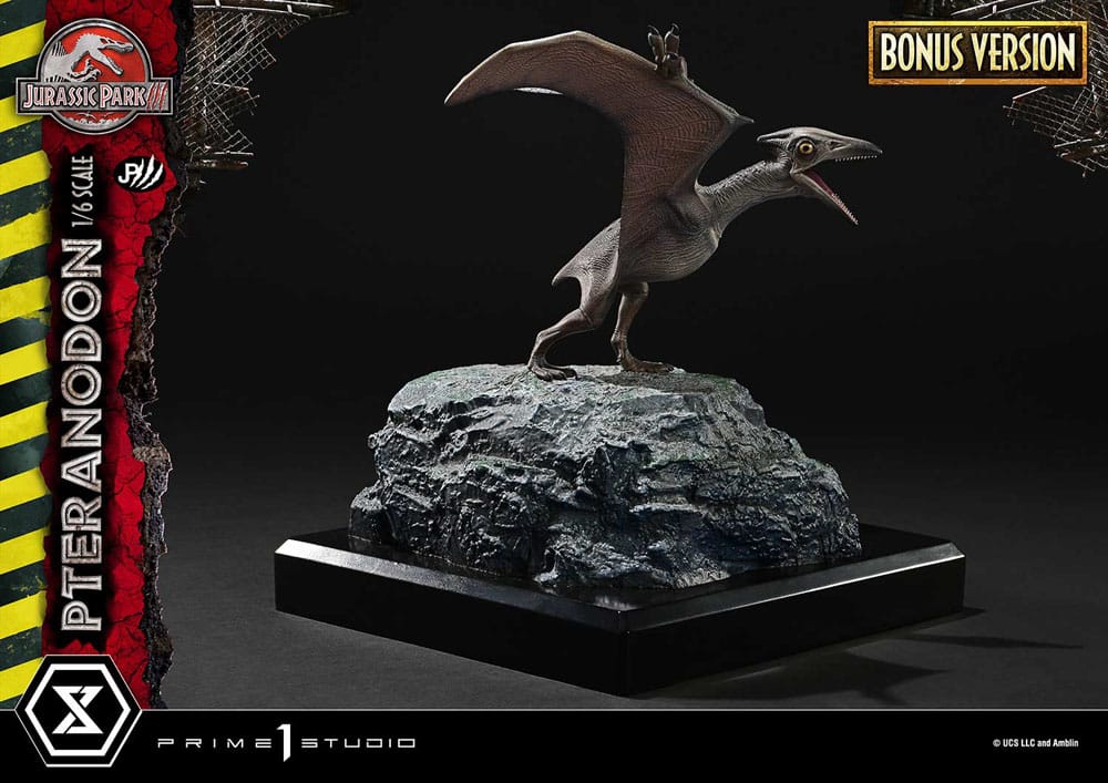 Jurassic Park III statuette Legacy Museum Collection 1/6 Pteranodon Bonus Version 68 cm