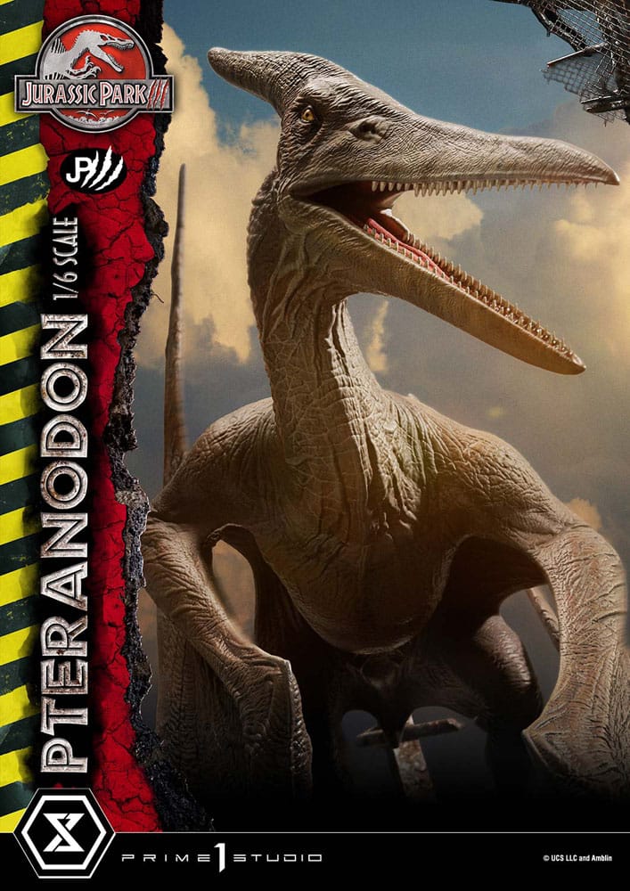 Jurassic Park III statuette Legacy Museum Collection 1/6 Pteranodon Bonus Version 68 cm