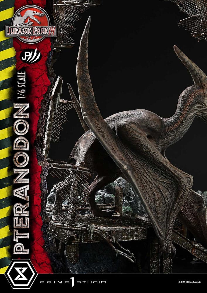 Jurassic Park III statuette Legacy Museum Collection 1/6 Pteranodon Bonus Version 68 cm