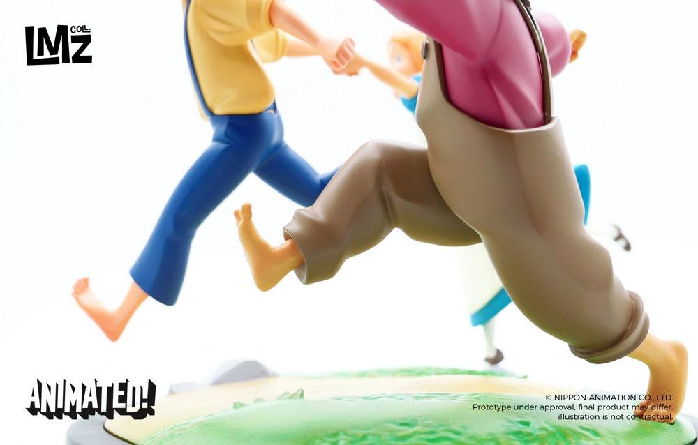 Tom Sawyer statuette Animated! Tom, Huck & Becky 23 cm