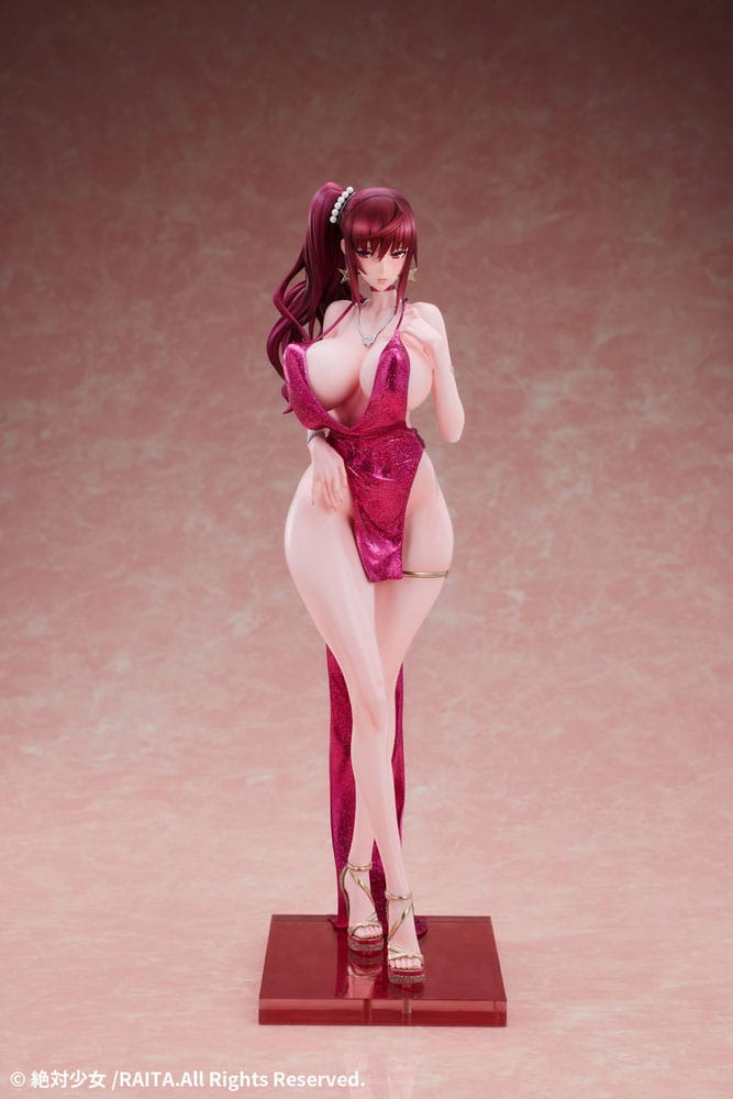 Absolute Pure White Magical Girl statuette PVC 1/6 Kuramoto Erika Dress Ver. 30 cm