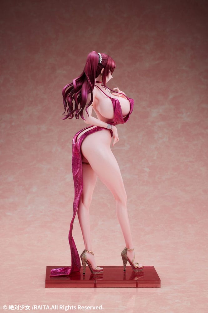 Absolute Pure White Magical Girl statuette PVC 1/6 Kuramoto Erika Dress Ver. 30 cm