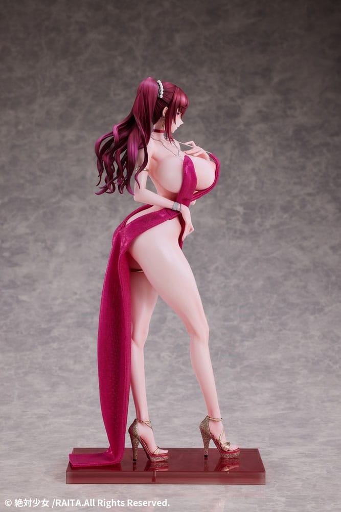 Absolute Pure White Magical Girl statuette PVC 1/6 Kuramoto Erika Dress Ver. 30 cm
