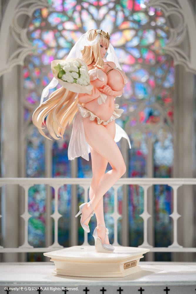 Original Character statuette PVC 1/5.5 Wife Erof Illustrated by Sora Nani Iro 32 cm