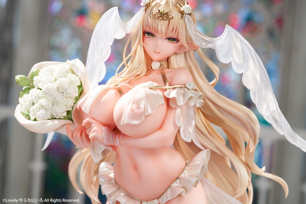 Original Character statuette PVC 1/5.5 Wife Erof Illustrated by Sora Nani Iro 32 cm