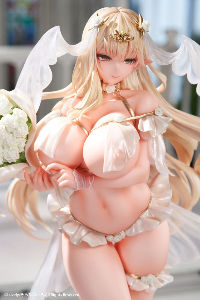 Original Character statuette PVC 1/5.5 Wife Erof Illustrated by Sora Nani Iro 32 cm