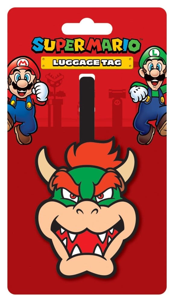 Super Mario Étiquette de Bagage (Bowser)