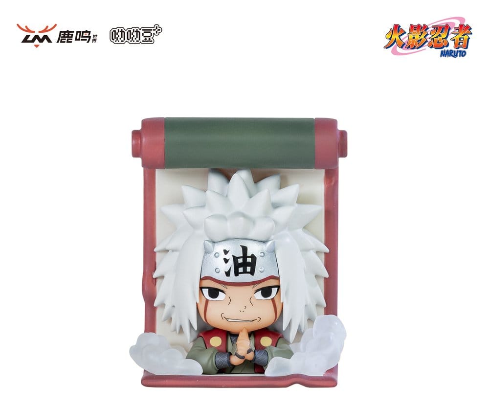 Naruto présentoir boîte-mystère 3D Magnet Secret Ninja Scroll Series Blind Box Display (12)