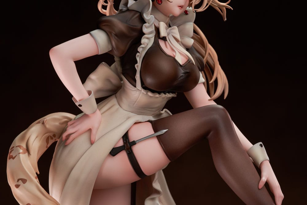 Original Character statuette PVC 1/4 Battle Maid Different Species Leopard Cat Maria 40 cm